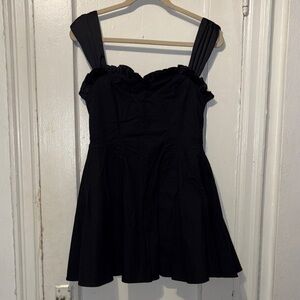 Free People Black Mini Dress